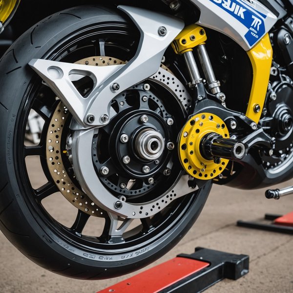 Comment installer un système de freinage à disques flottants sur une Suzuki GSX-R750?