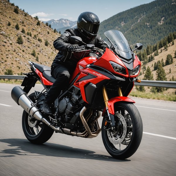 Comment optimiser la répartition du poids sur une moto de touring pour une meilleure stabilité?